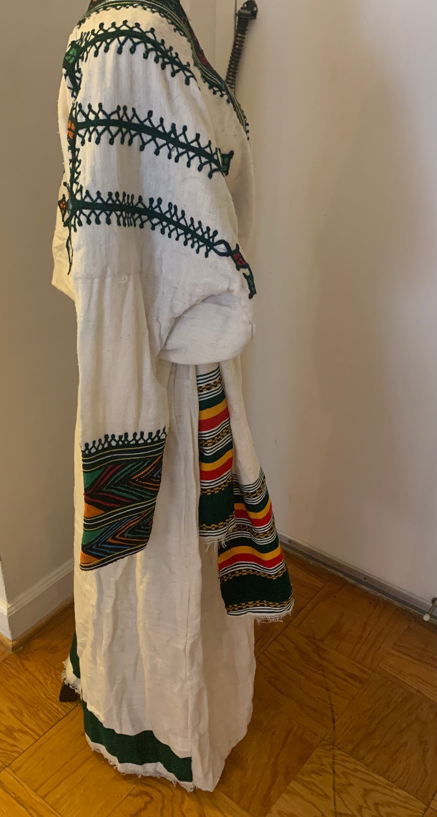 Gondar Ethiopian Dress with Elegant Traditional Patterns Grace Habesha kemis
$180
Free shipping in USA